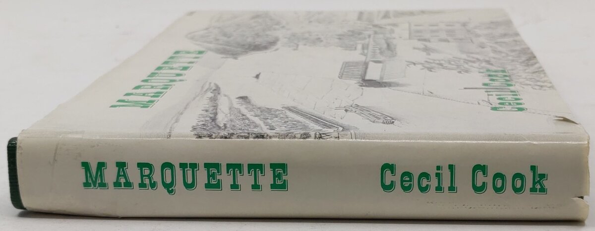 Marquette: Biography Of An Lowa Railroad Town Hardcover Book By Cecil Cook VG
