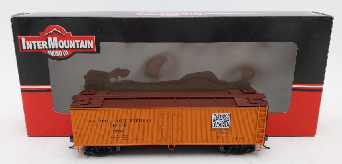 InterMountain T452401-11 HO Western Pacific Tichy Wood Refrigerator Car #55790