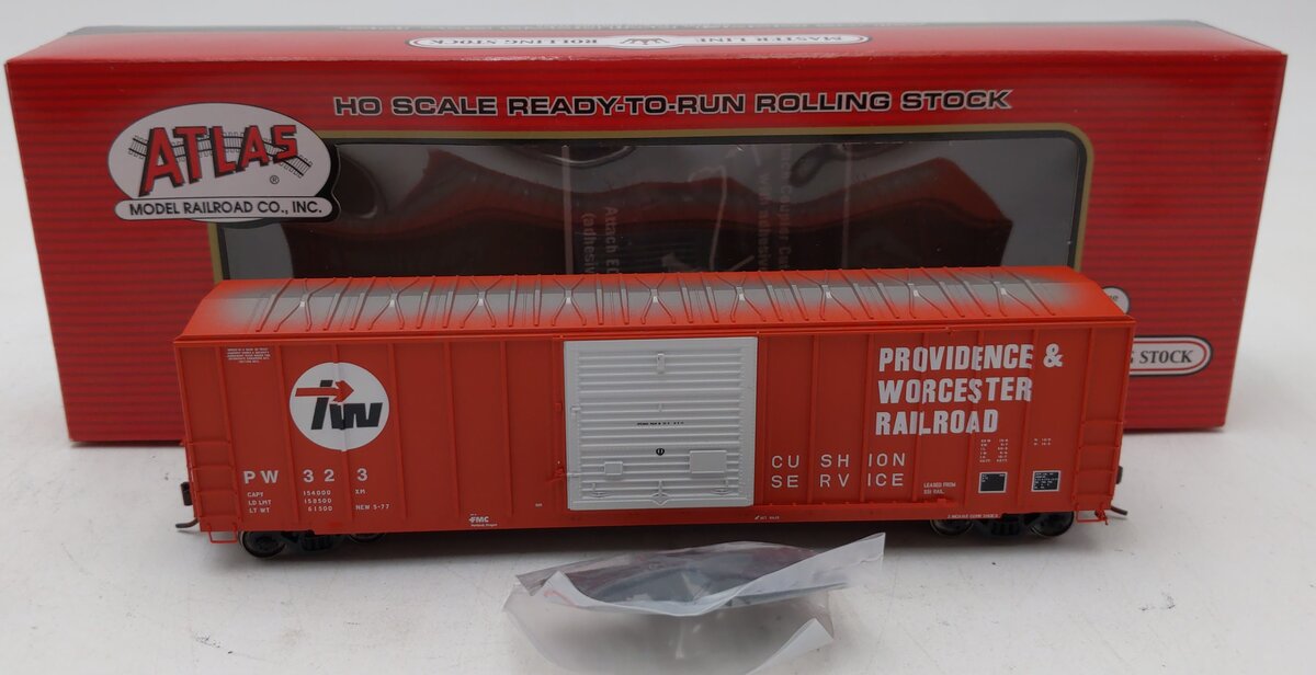Atlas 20002629 HO Providence & Worcester FMC 5077 Single Door Boxcar #243
