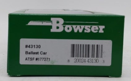 Bowser 43130 HO ATSF 70 Ton 2-Bay Ballast Hopper Car with Side Chutes #177271