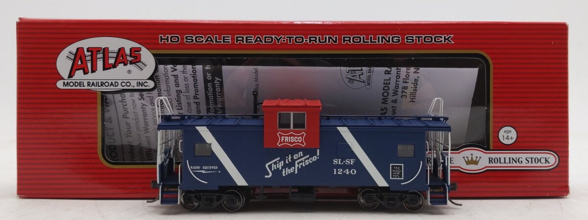 Atlas 20005012 HO Scale SLSF Frisco Caboose #1240