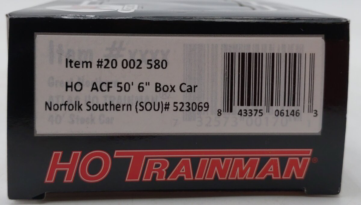 Atlas 20002580 HO Scale Norfolk Southern ACF 50'6