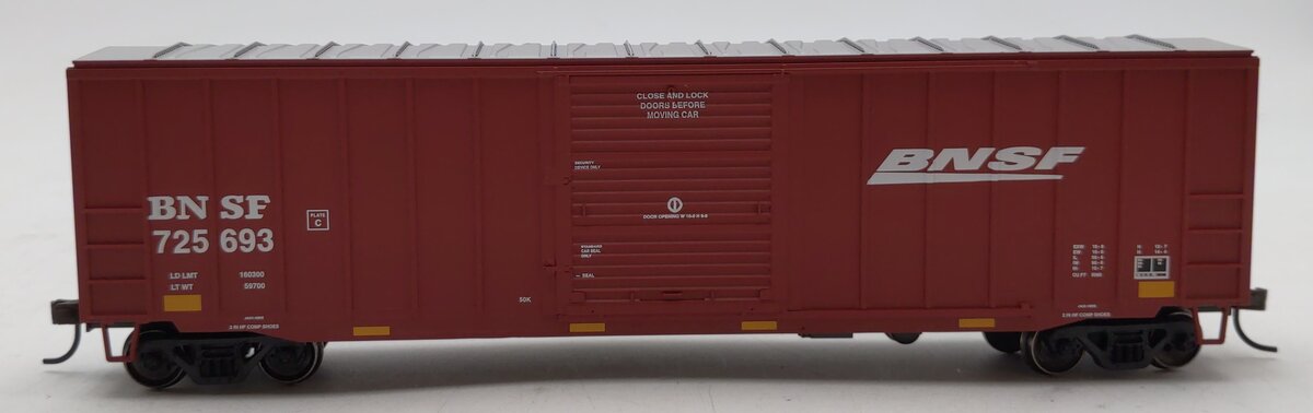 Atlas 20002573 HO Scale Burlington Northern Santa Fe 50' 6" ACF Box Car #725693