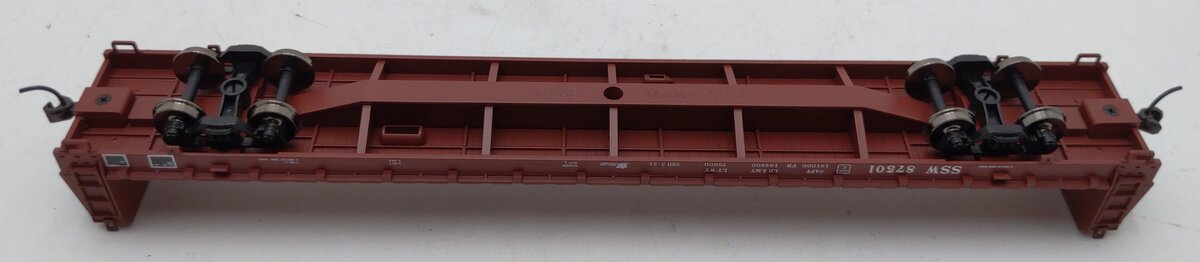 Atlas 20000851 HO Scale Trainman Bulkhead Flat/Short, SSW  #87501