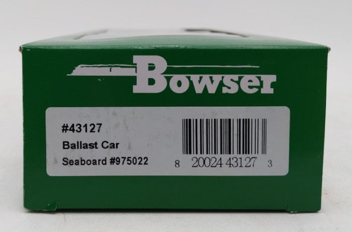 Bowser 43127 HO Seaboard RTR 70-Ton 2-Bay Ballast Hopper #975022
