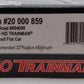 Atlas 20000859 HO Scale Trainman TTX Corporation Bulkhead Flat Car #804090