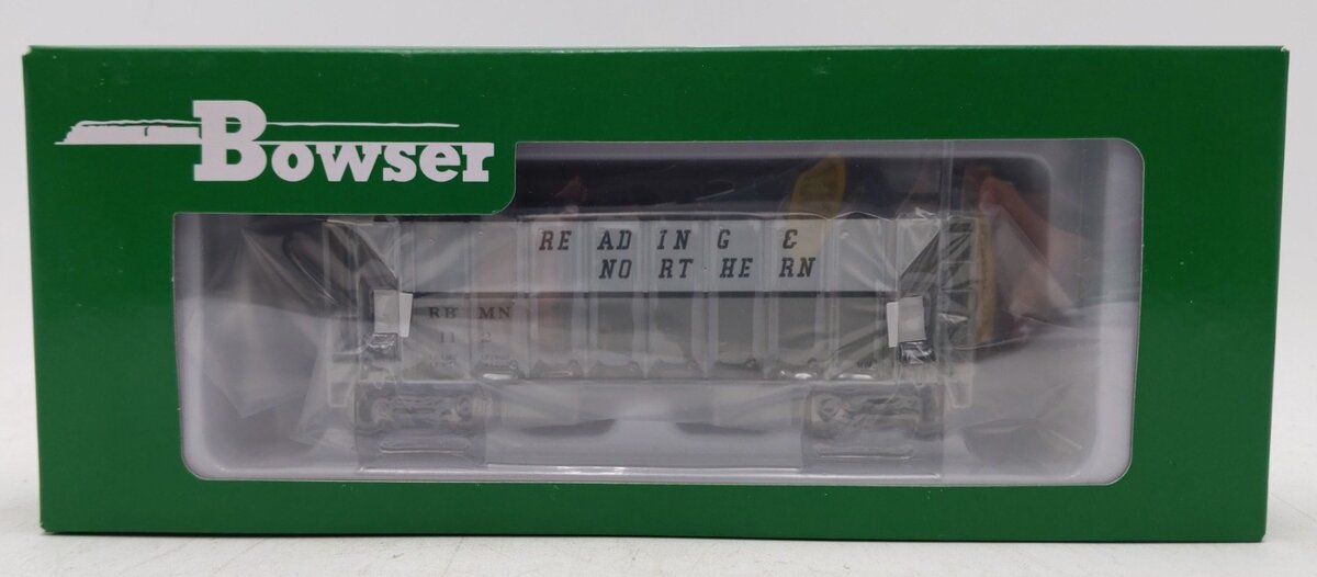 Bowser 43123 HO Reading & Northern RTR 70-Ton 2-Bay Ballast Hopper #112