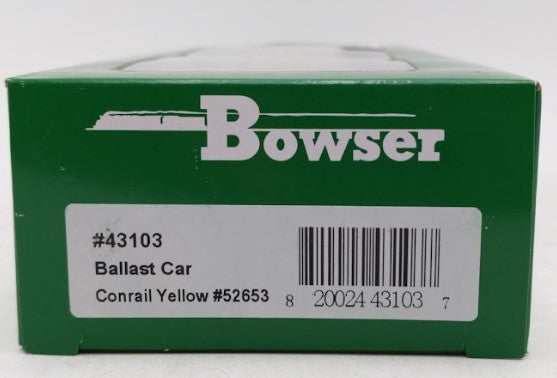 Bowser 43103 HO CR 70 Ton 2 Ballast Car with Side Chutes Hopper Car RTR #52653