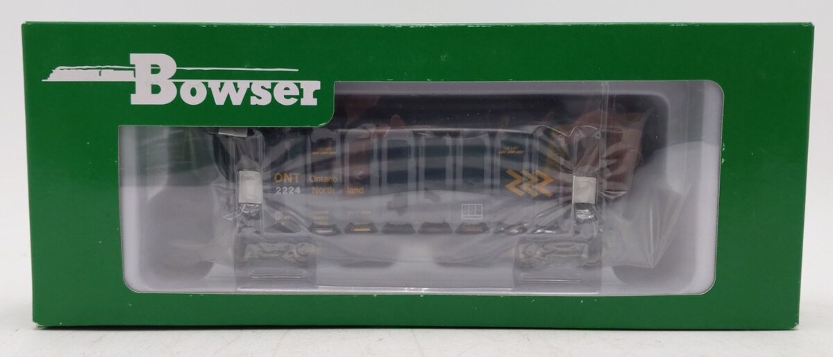 Bowser 43120 HO Ontario Northland 70T Ballast Car Hopper w/ Side Chutes #2224