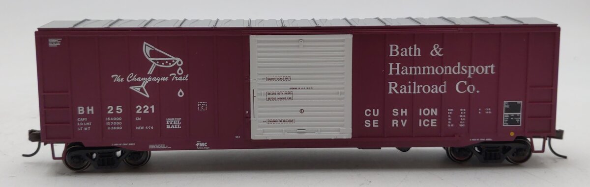 Atlas 20002572 HO Scale B&H Trainman 50'6" ACF Boxcar #25221