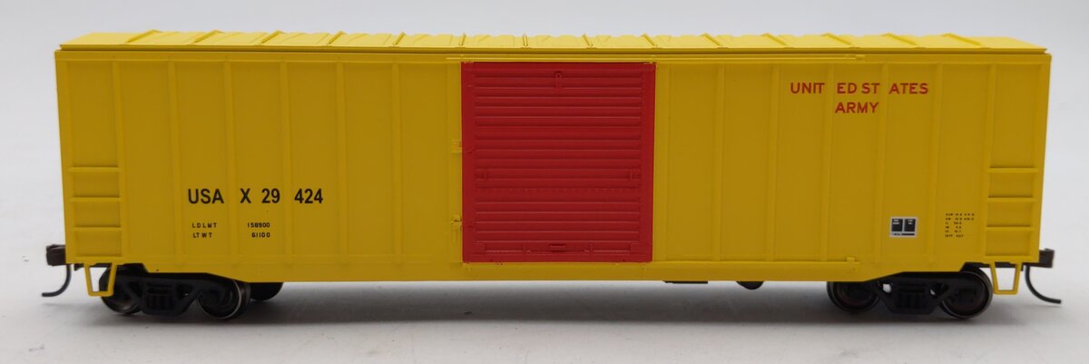 Atlas 20002582 HO Scale Trainman United States Army 50' 6" ACF Box Car #29424