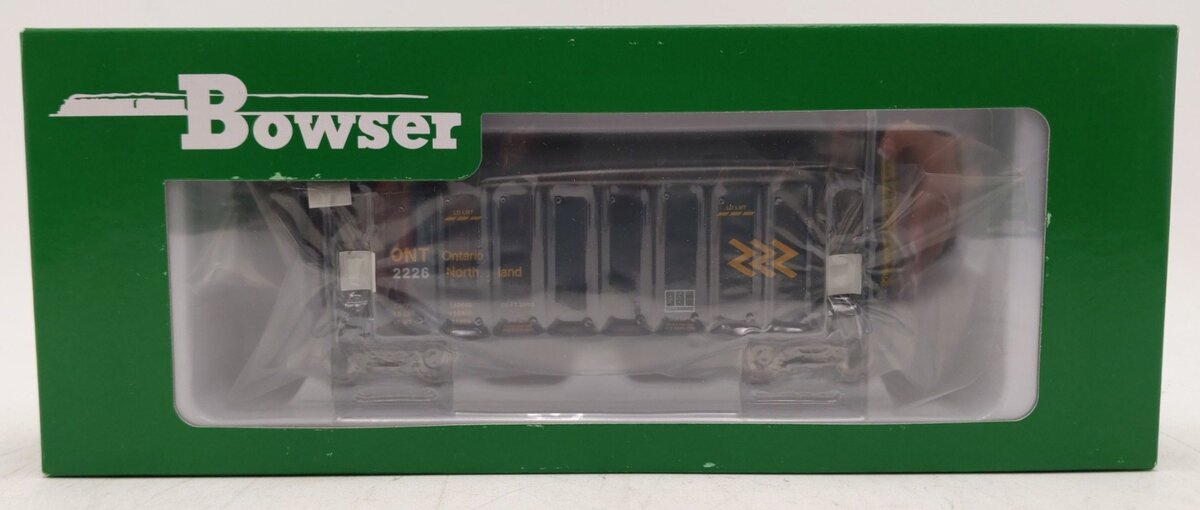 Bowser 43121 HO ON 70 Ton 2 Ballast Car with Side Chutes Hopper Car RTR #2226