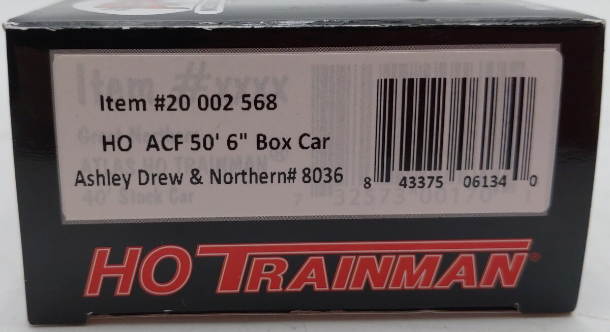 Atlas 20002568 HO Scale AD&N Trainman 50'6