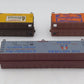 Train Miniature 8702 HO Scale Billboard Nostalgia Frieght Cars (Set of 3) EX/Box