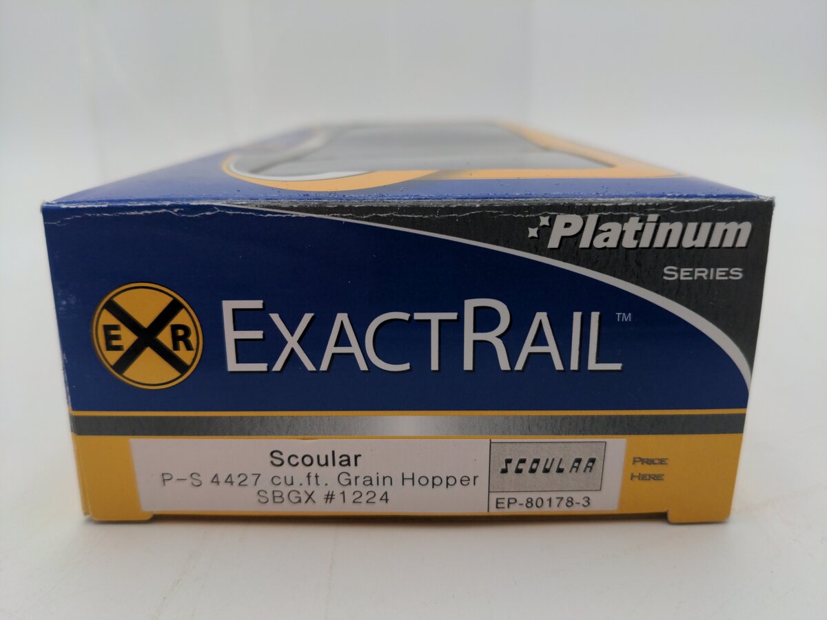 ExactRail EP-80178-3 HO Scale Scoular Grain Hopper #1224 NIB
