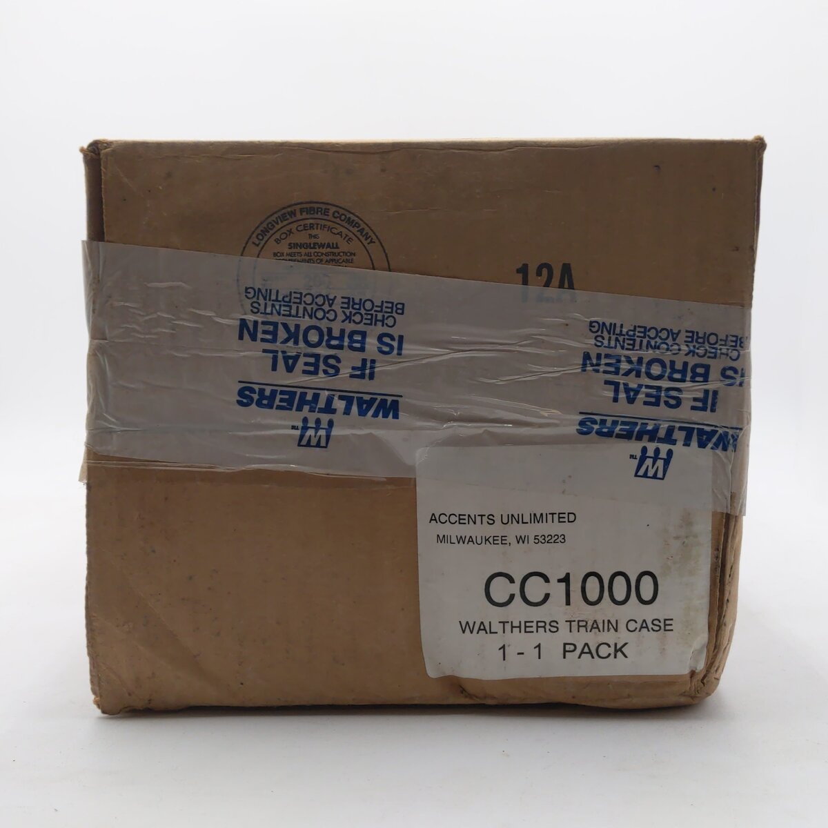 Walthers CC1000 19-1.2" Wooden Display Case MT/Box