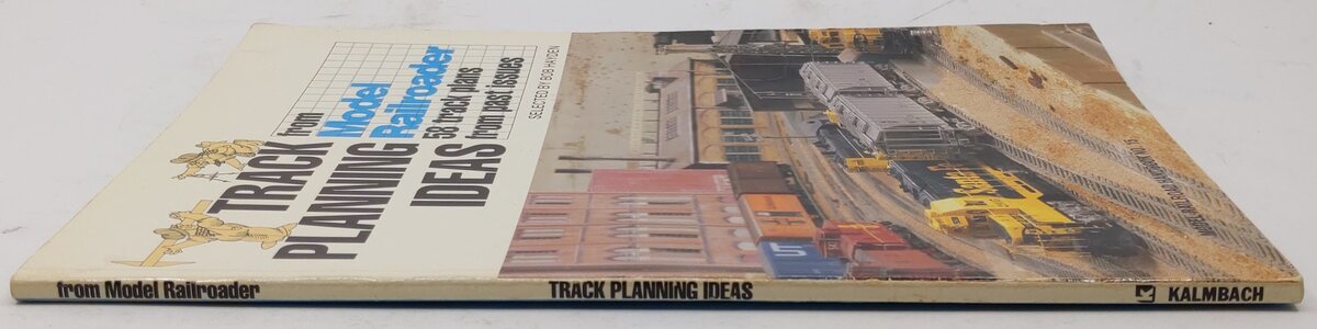 Track Planning Ideas from Model Railroader 58 Track Plans Paperback Book VG