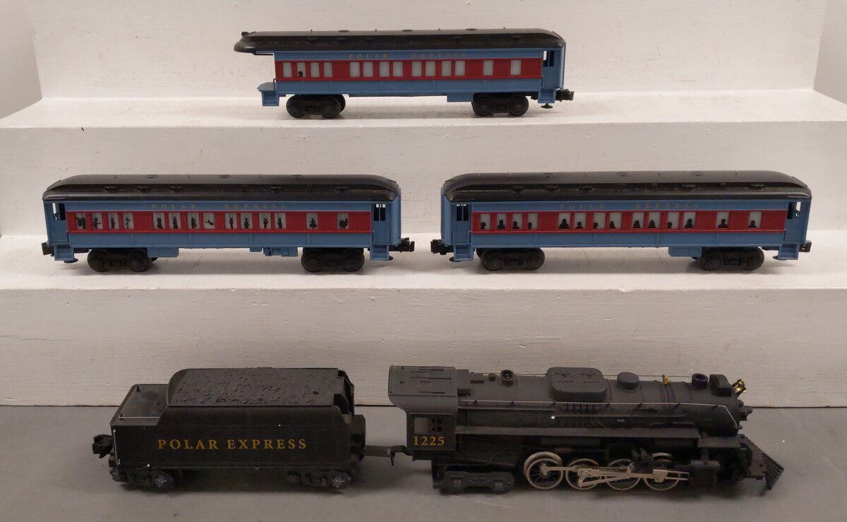 Lionel 6-31960 O Gauge The Polar Express Steam Locomotive Set (No Bell/Track) EX/Box