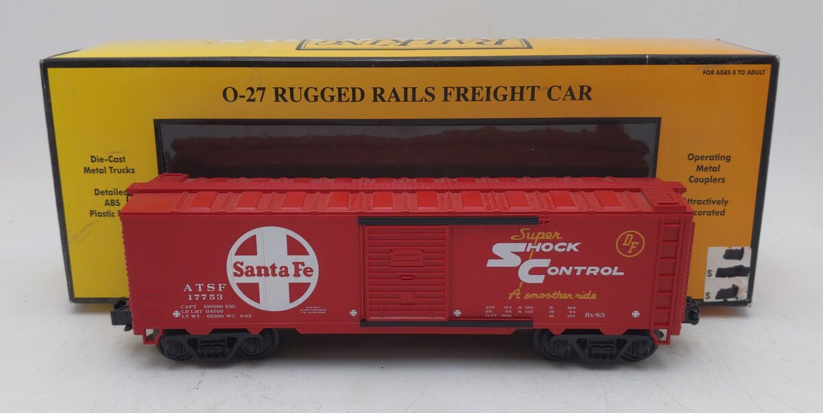MTH 33-7421 Santa Fe Single Door Boxcar #17753