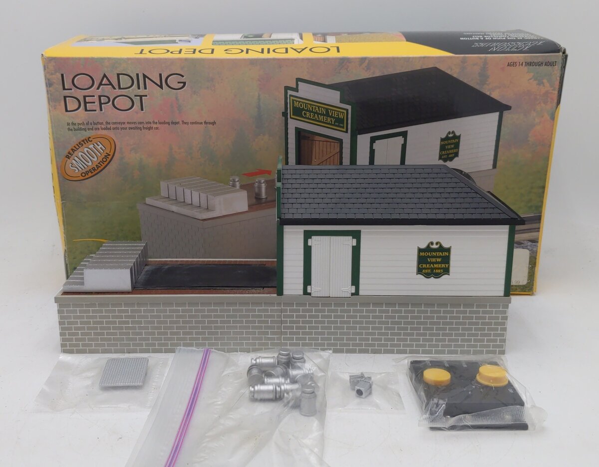 Lionel K-Line 6-21675 O Gauge Mountain View Creamery Loading Depot LN/Box