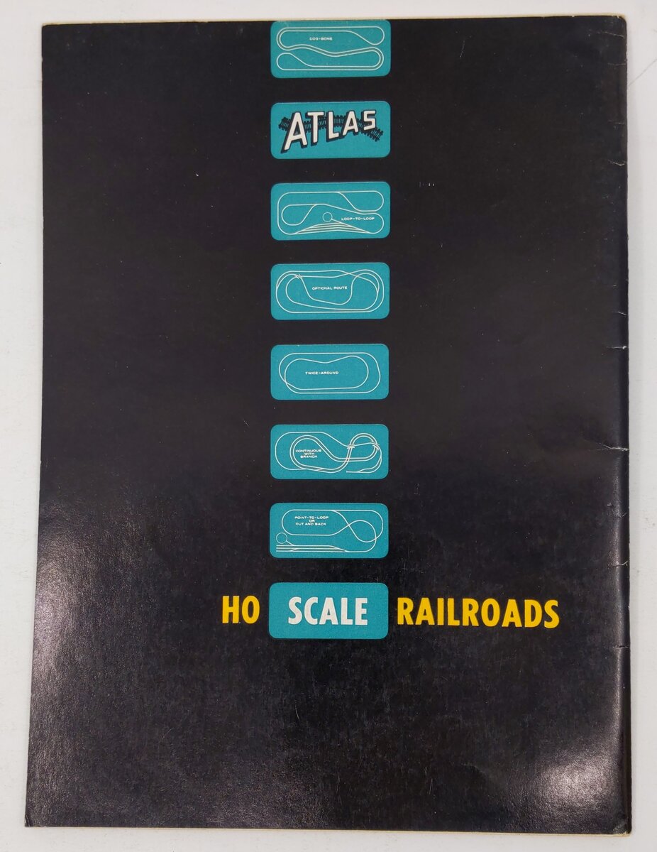 Atlas Custom-Line Layouts for HO Scale Railroads Paperback Book John Armstrong VG