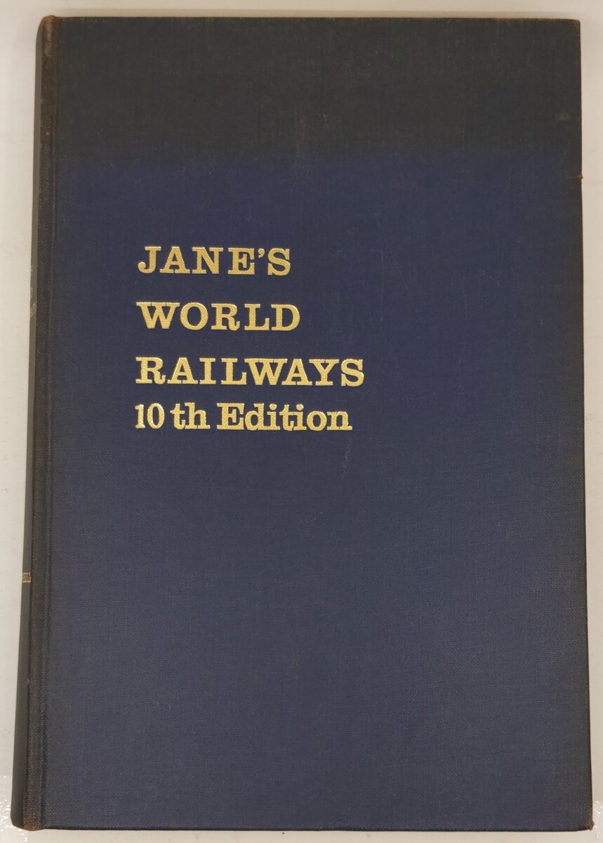 Jane's World Railways 10th Edition Hardcover Book By Henry Sampson VG