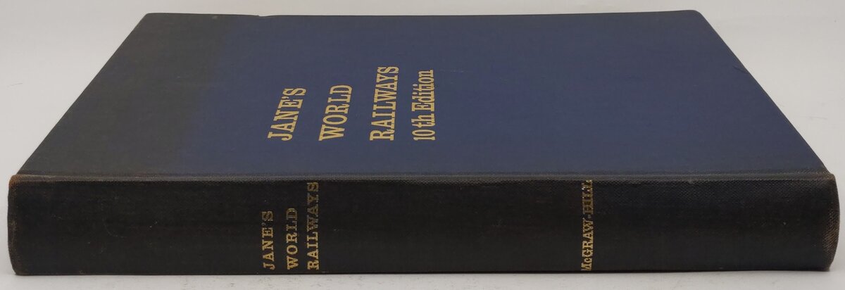Jane's World Railways 10th Edition Hardcover Book By Henry Sampson VG