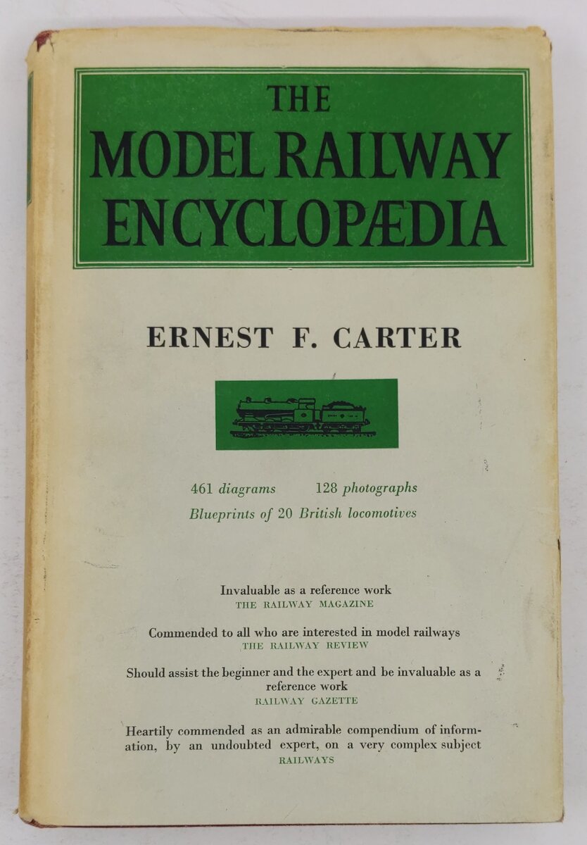 The Model Railway Encyclopaedia Hardcover Book By Ernest F. Carter