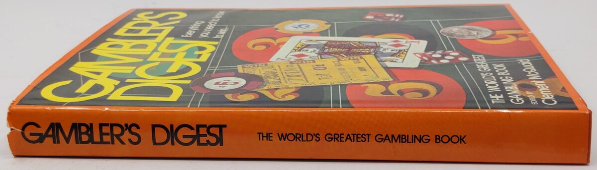 Gambler's Digest  Everything You Need To Win Hardcover Book By Clement McQuaid