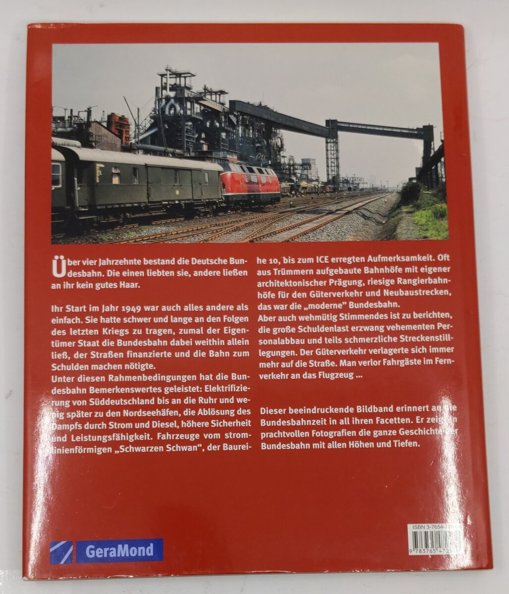 Das Buch der Deutschen Bundesbahn Hardcover Book By Ralf R Rossberg EX