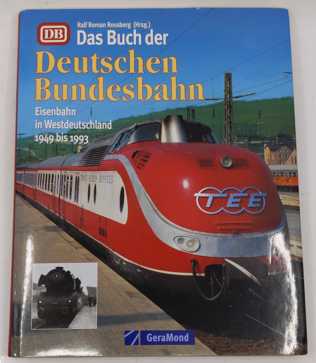 Das Buch der Deutschen Bundesbahn Hardcover Book By Ralf R Rossberg EX