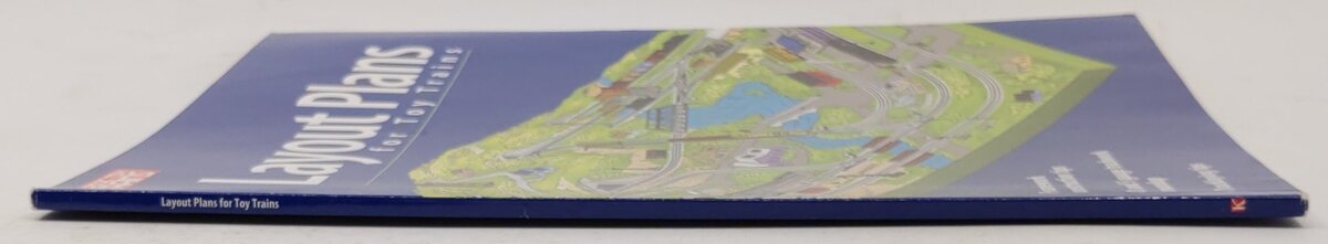 Layout Plans for Toy Trains Paperback Book By Kent Johnson VG