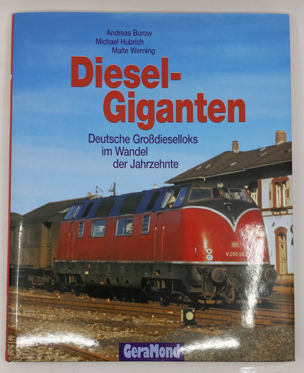 Dieselgiganten Hardcover Book By Andreas Burow, Michael Hubrich, Malte Werning EX