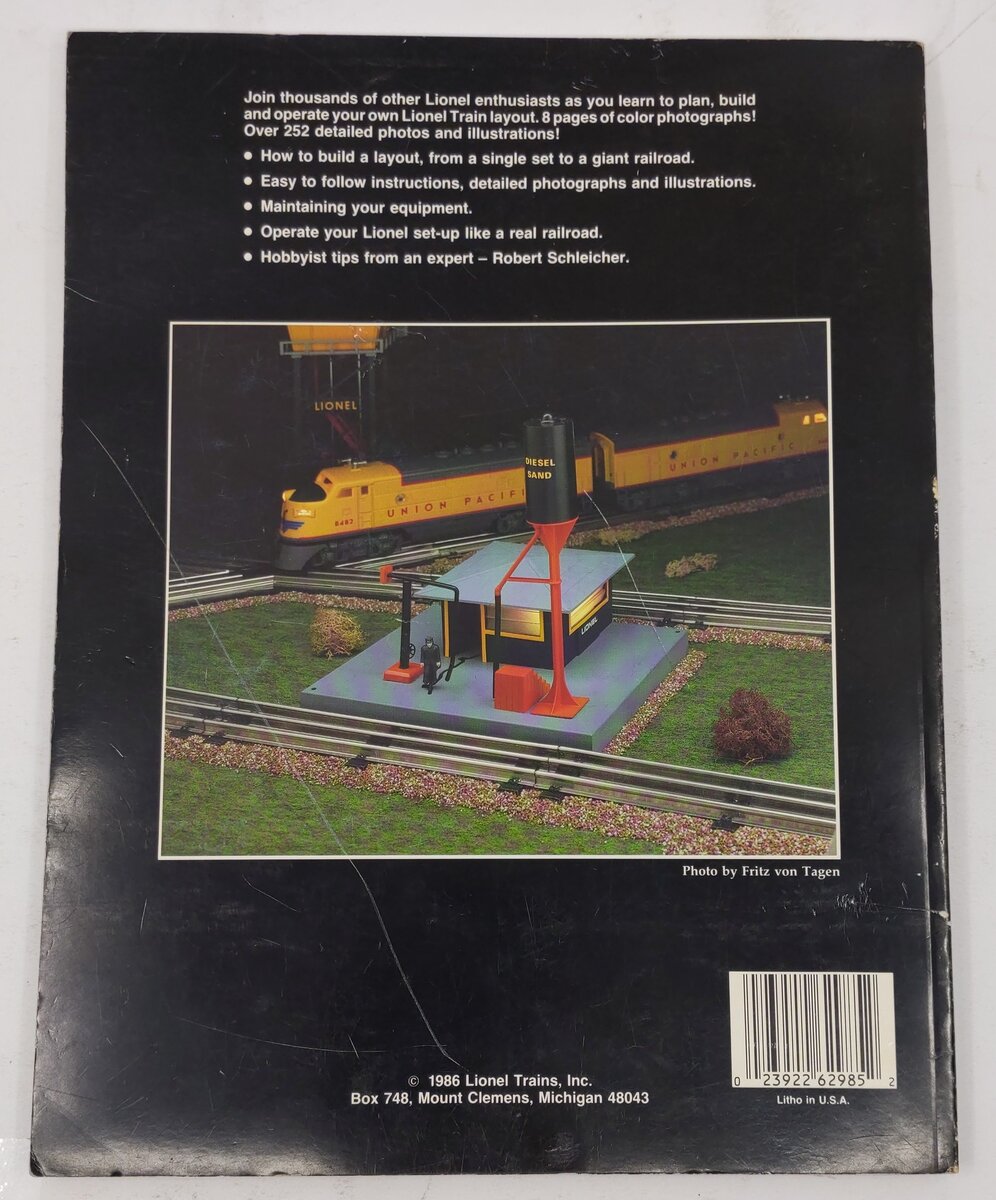 The Lionel train book Paperback Book By Robert H Schleicher VG