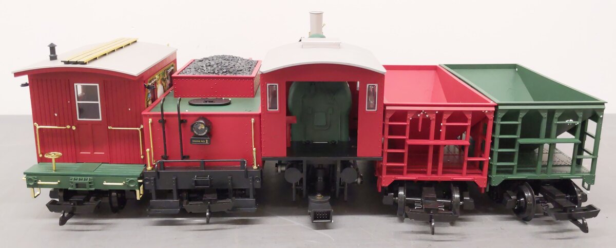 Piko 38123 Christmas G Gauge Steam Freight Starter Set with Sound & Smoke EX/Box