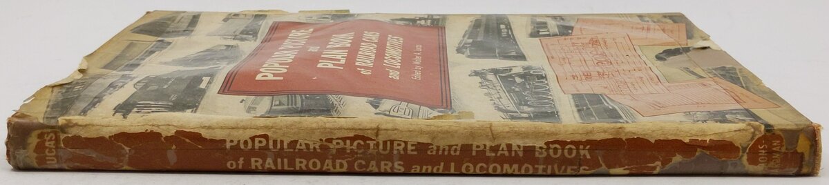 Popular Picture and Plan Book of Railroad Cars and Locomotives Hardcover