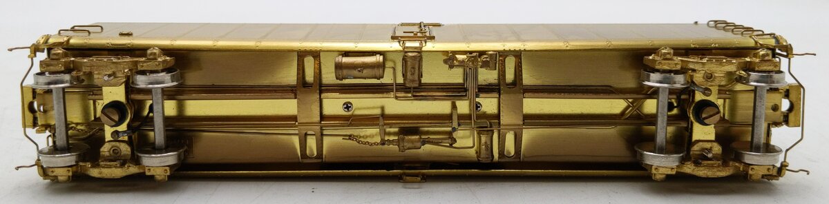 Overland 3055 BRASS HO HP Hood GPEX Pfaudler Milk Car w/Lighted Int-Unpainted EX/Box