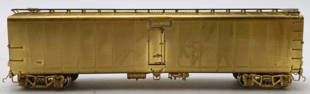 Overland 3055 BRASS HO HP Hood GPEX Pfaudler Milk Car w/Lighted Int-Unpainted EX/Box