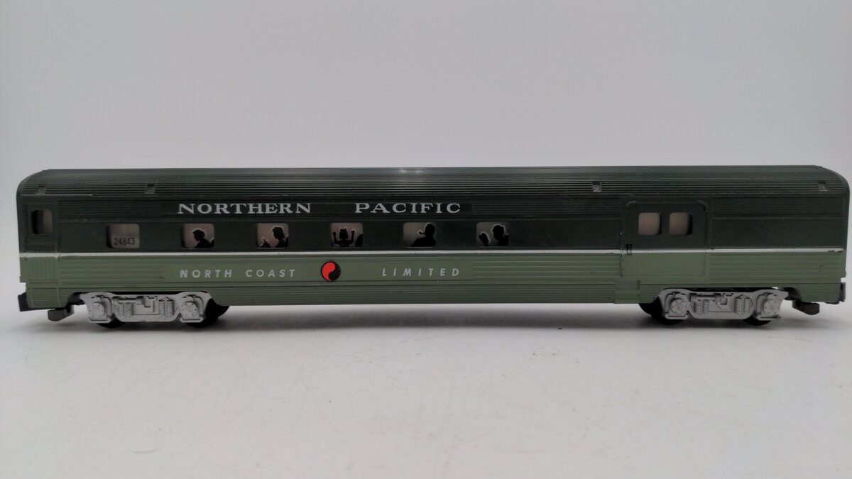 American Flyer 24843 Vintage S Northern Pacific Combine Passenger Car VG