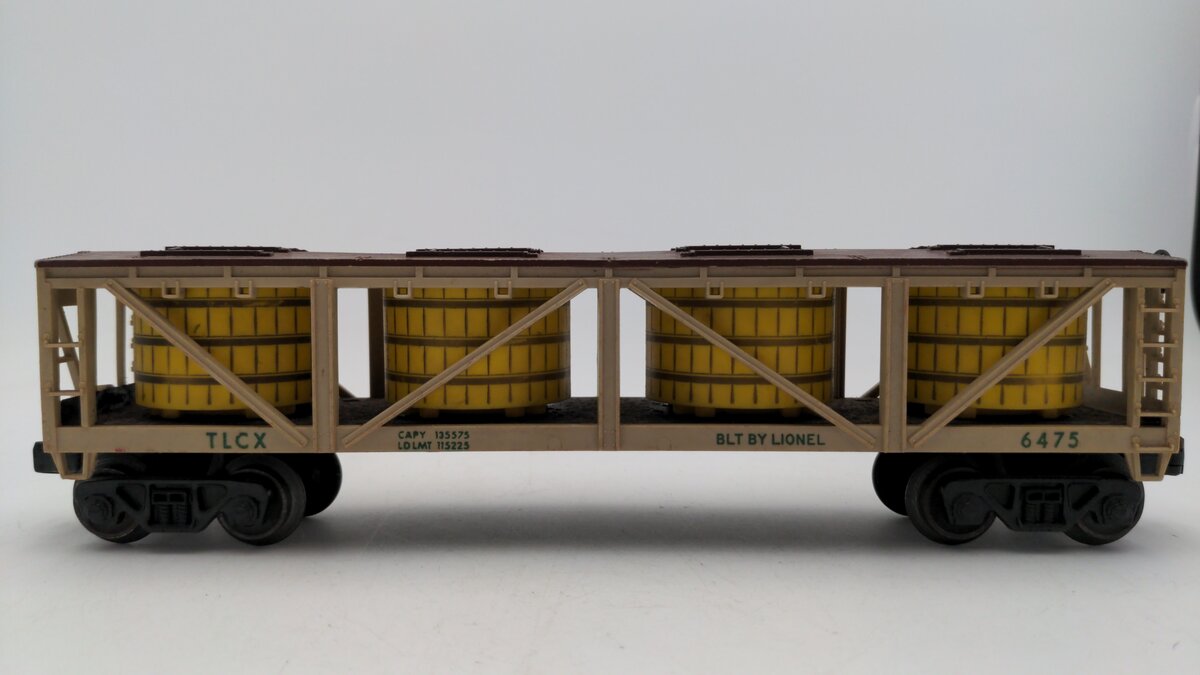 Lionel 6475 Vintage O Gauge Postwar Pickles Vat Car VG