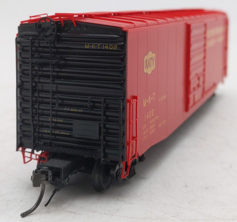 Kadee 6312 HO Scale M-K-T 50' PS-1 Cushion Underframe Boxcar #1402 EX