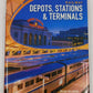 Railway Depots, Stations & Terminals Hardcover Book By Brian Solomon EX