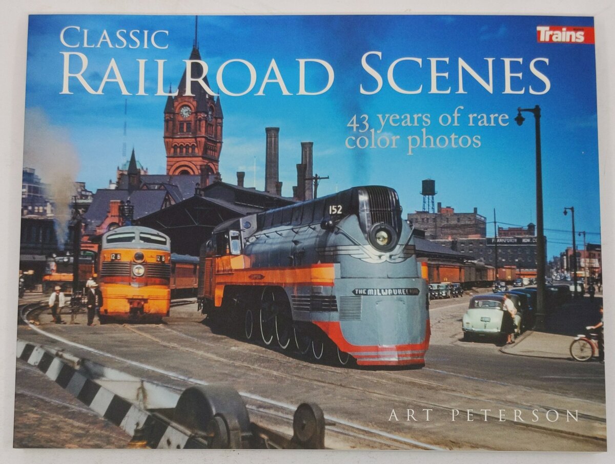 Classic Railroad Scenes: 43 Years of Rare Color Photos Paperback Book EX