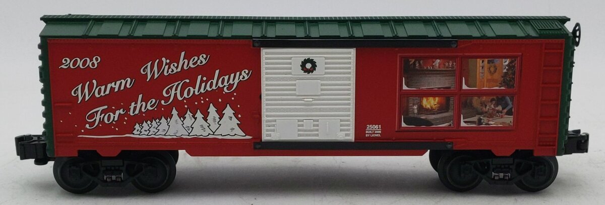Lionel 6-25061 O Gauge 2008 Christmas Boxcar #2008 LN/Box