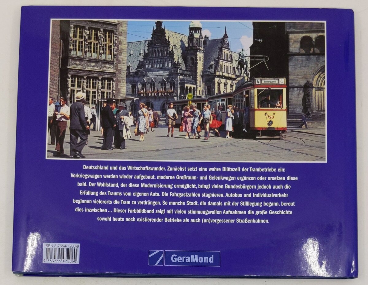 Straßenbahnen im Wirtschaftswunderland Hardcover Book By Martin Pabst EX