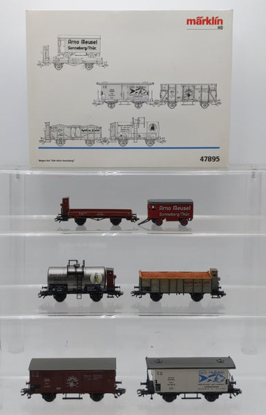 Marklin 47895 HO Scale 650 Years of Sonneberg Freight Car Set LN