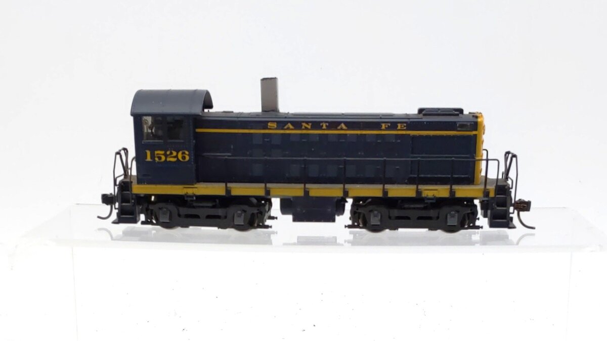 Atlas 8277 HO Scale Atchison Topeka Santa Fe S-4 Diesel Locomotive #1526 w/DCC EX/Box
