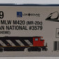 Rapido Trains 33519 HO Canadian National MLW M420R Loco motive w/DCC #3579 NIB