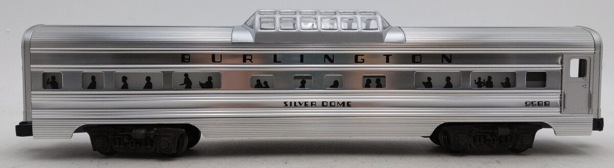 Lionel 6-9588 O Gauge Burlington Aluminum 