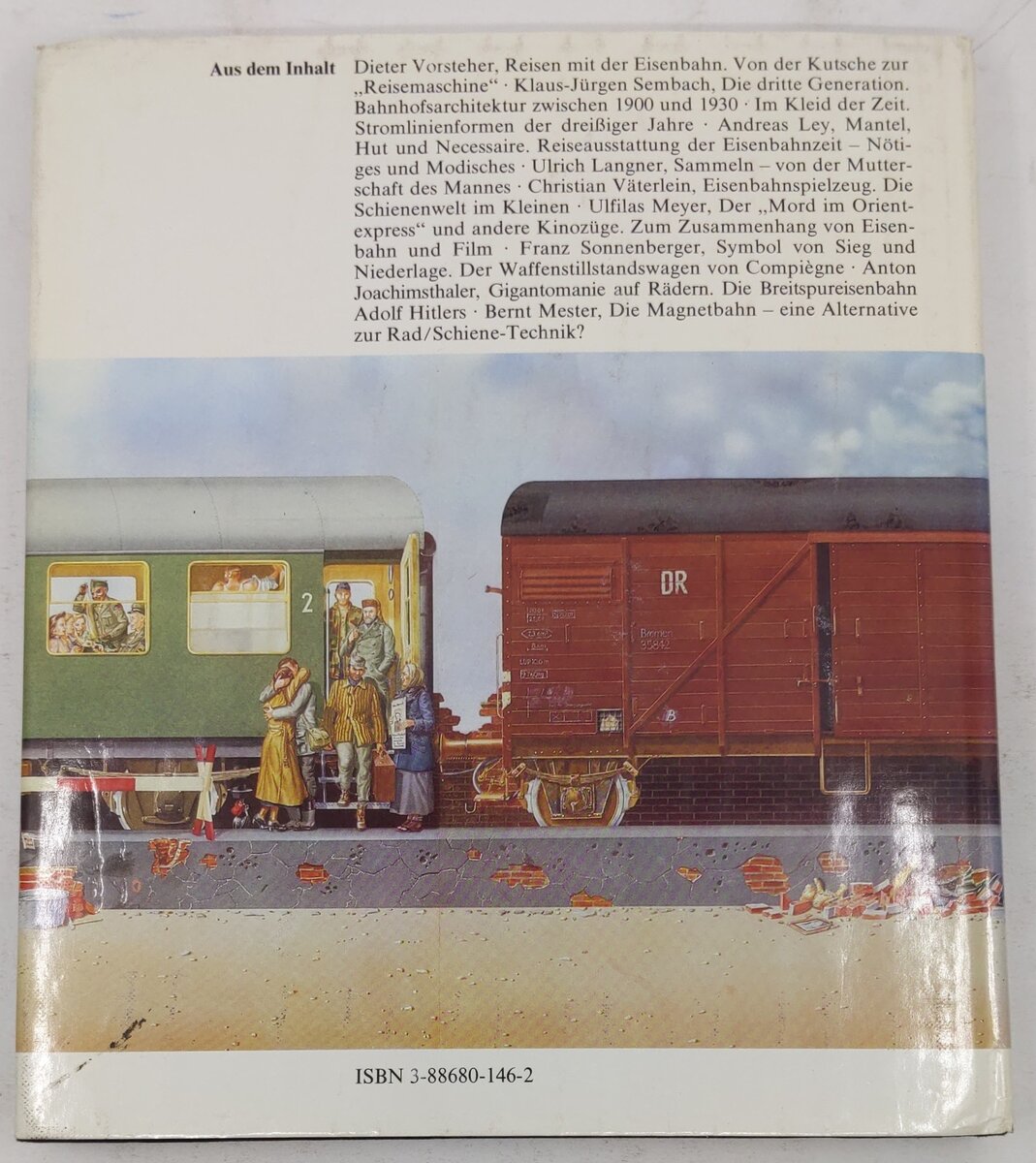 Zug der Zeit, Zeit der Zu¨ge Hardcover Book By Bei Siedler EX